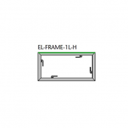 EL-1 Frame, 1000x500mm - 1-L-H